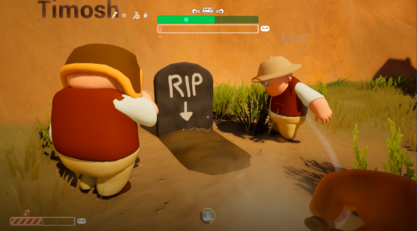 Save your teammate before he dies (Image via Nuggets Entertainment)