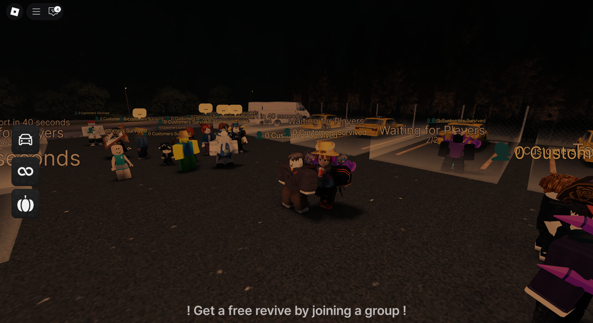 The Lobby of Road-Side Shawarma (Image via Roblox Corporation)