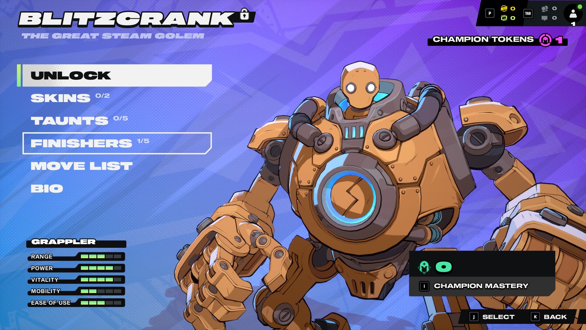 Blitzcrank is an iron golem with a punch (Image via Riot Games)