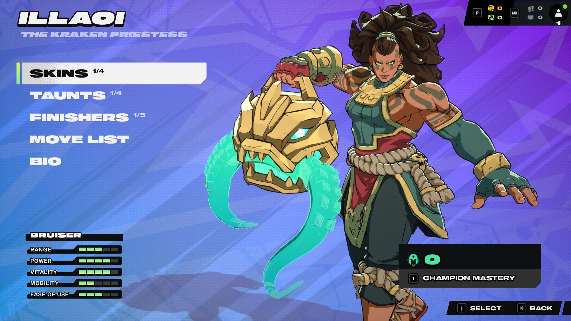 Illaoi is the Kraken Priestess (Image via 2XKO)