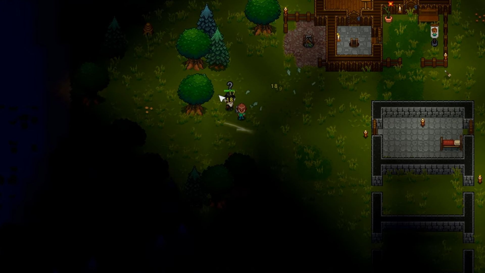 You need weapons to deal with the mobs in Necesse (Image via Fair Games ApS)