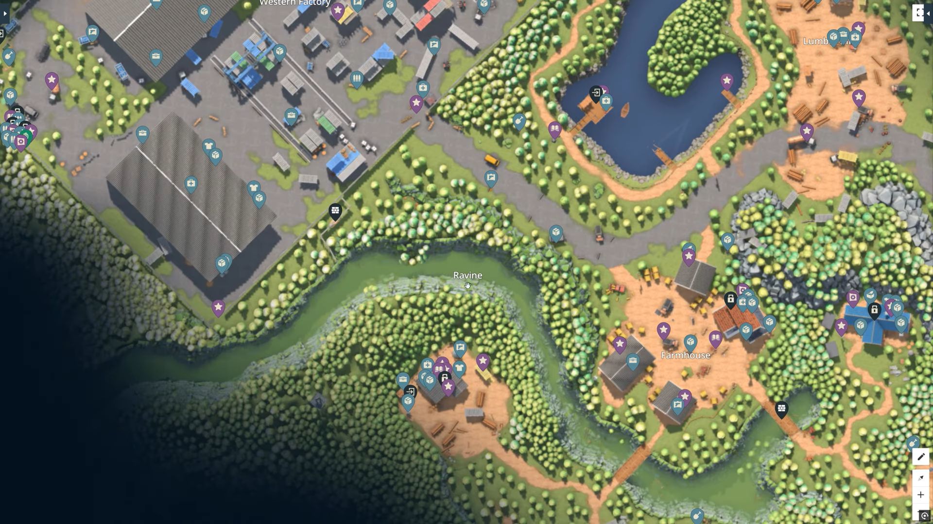 Location of the first cellar door in Escape From Duckov (Image via Bilibili)