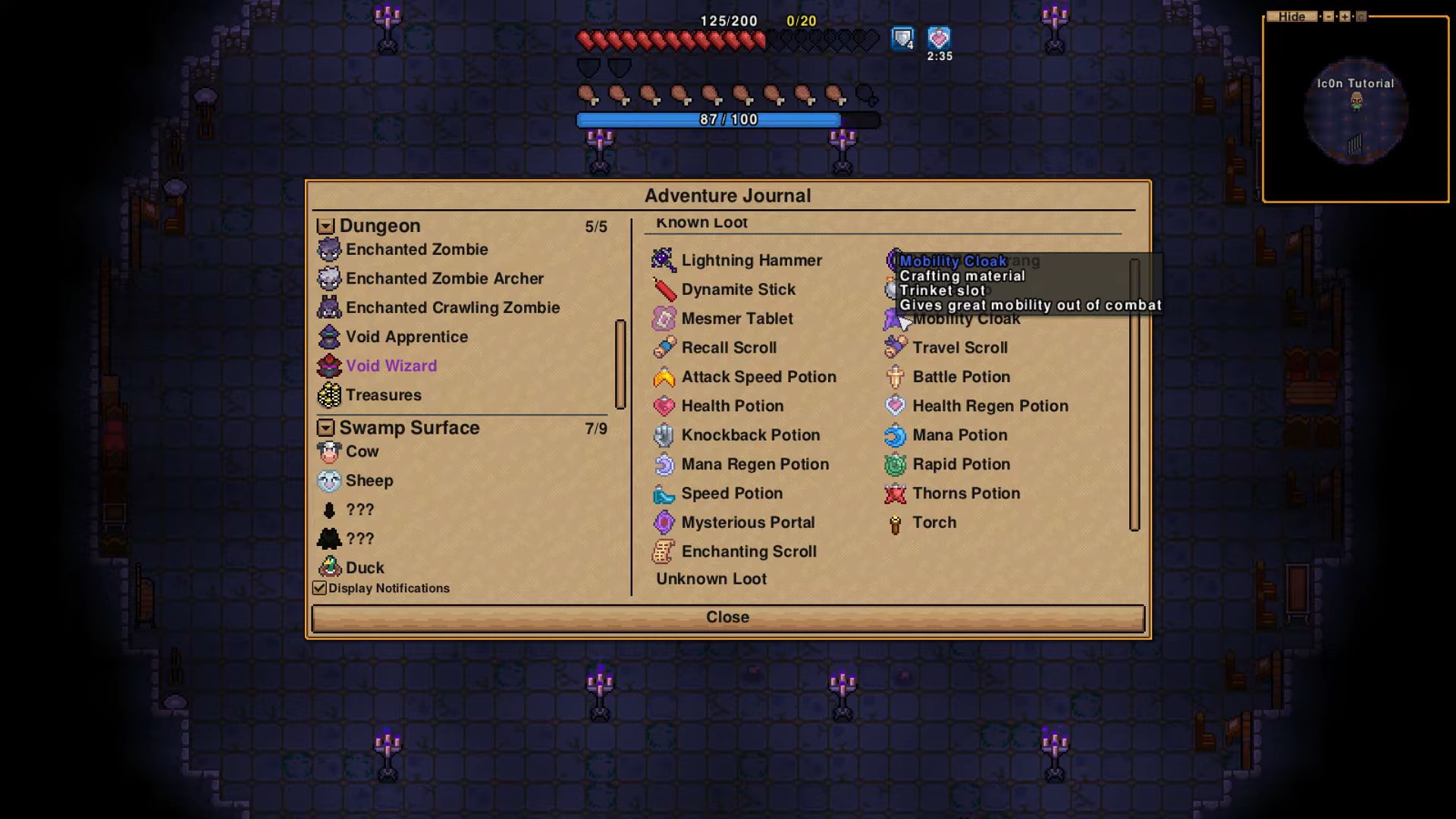 Defeat the Void Wizard to get Void Shards in Necesse (Image via Fair Games Aps)