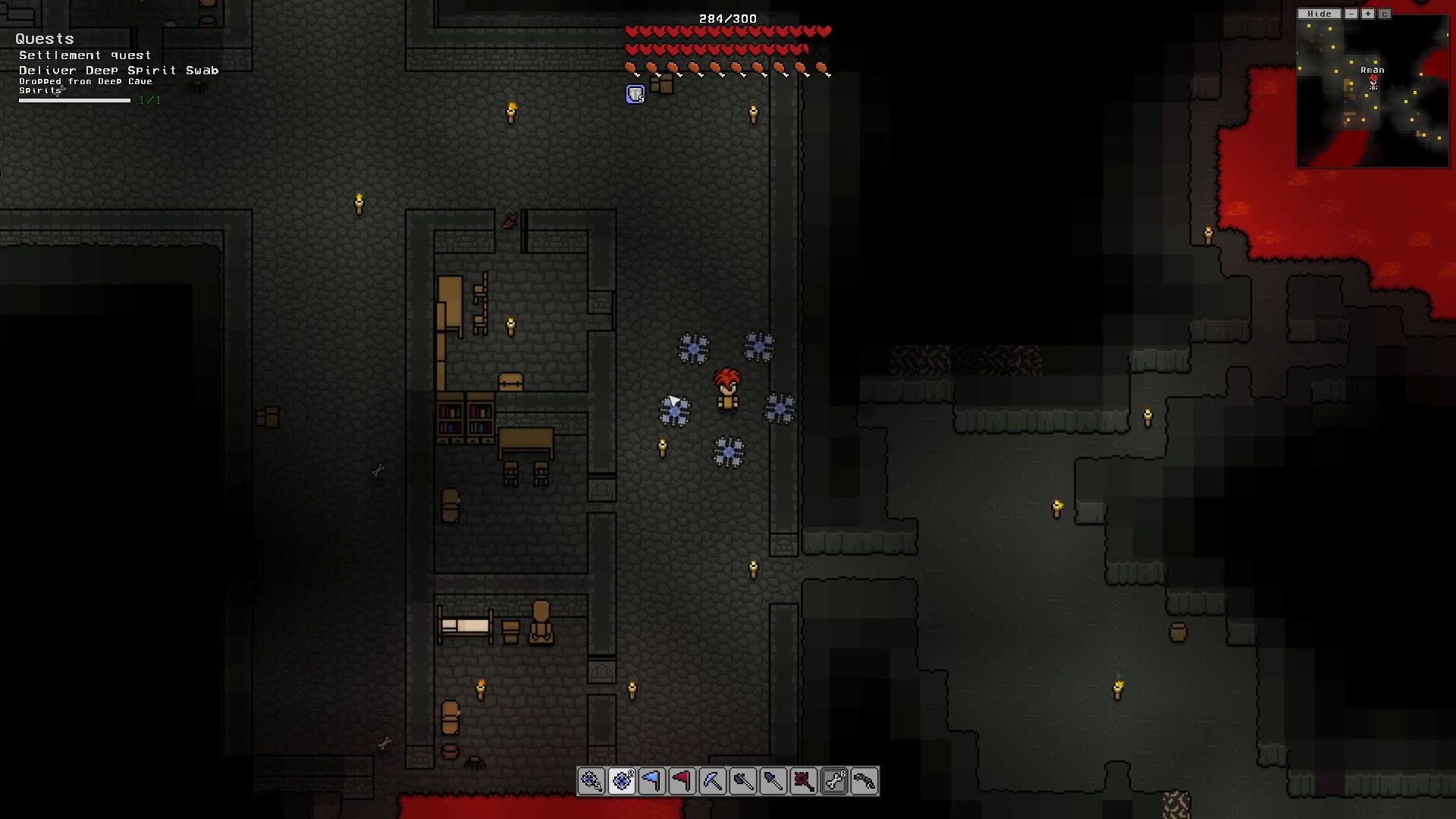 The Reaper in Necesse will be in the Deep Caves (Image via Fair Games ApS)