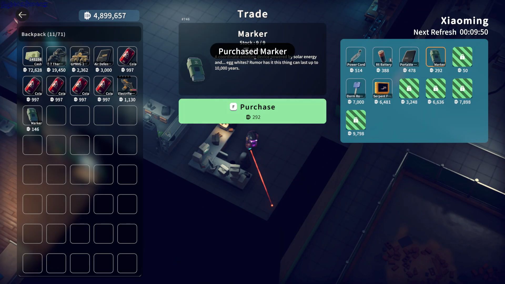 Buy a marker fo the black SUV in Escape From Duckov (Image via bilibili)