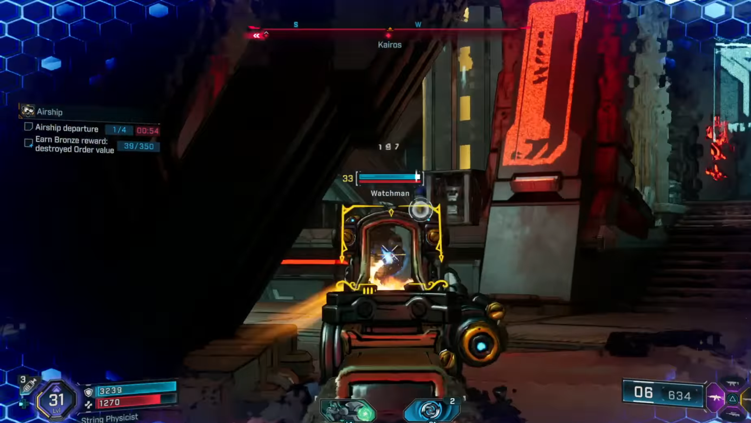 Airship World Event in Borderlands 4 (Image via 2K Games)