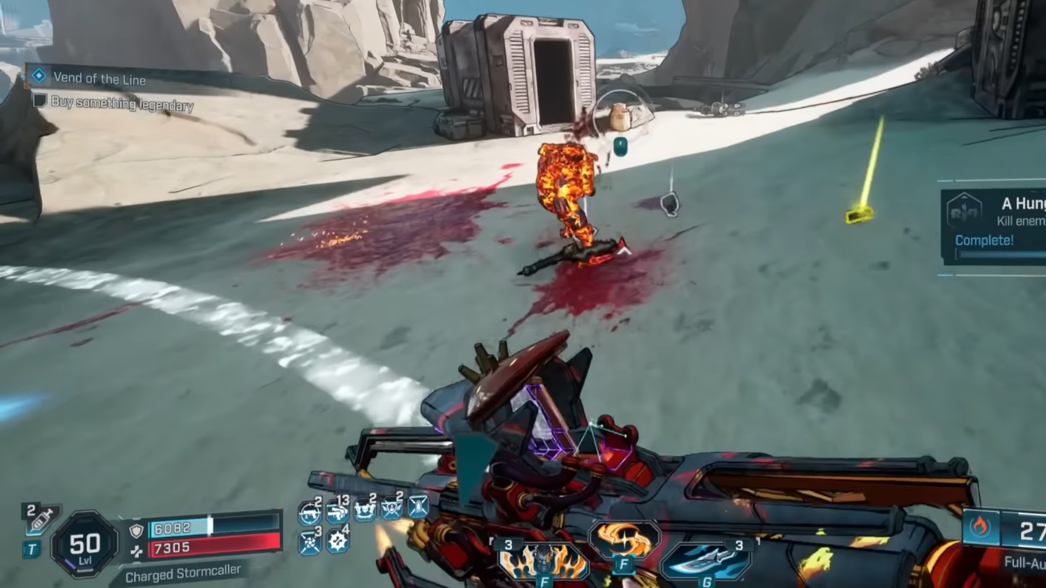 Incendiary Damage Overview in Borderlands 4 (Image via 2K Games)