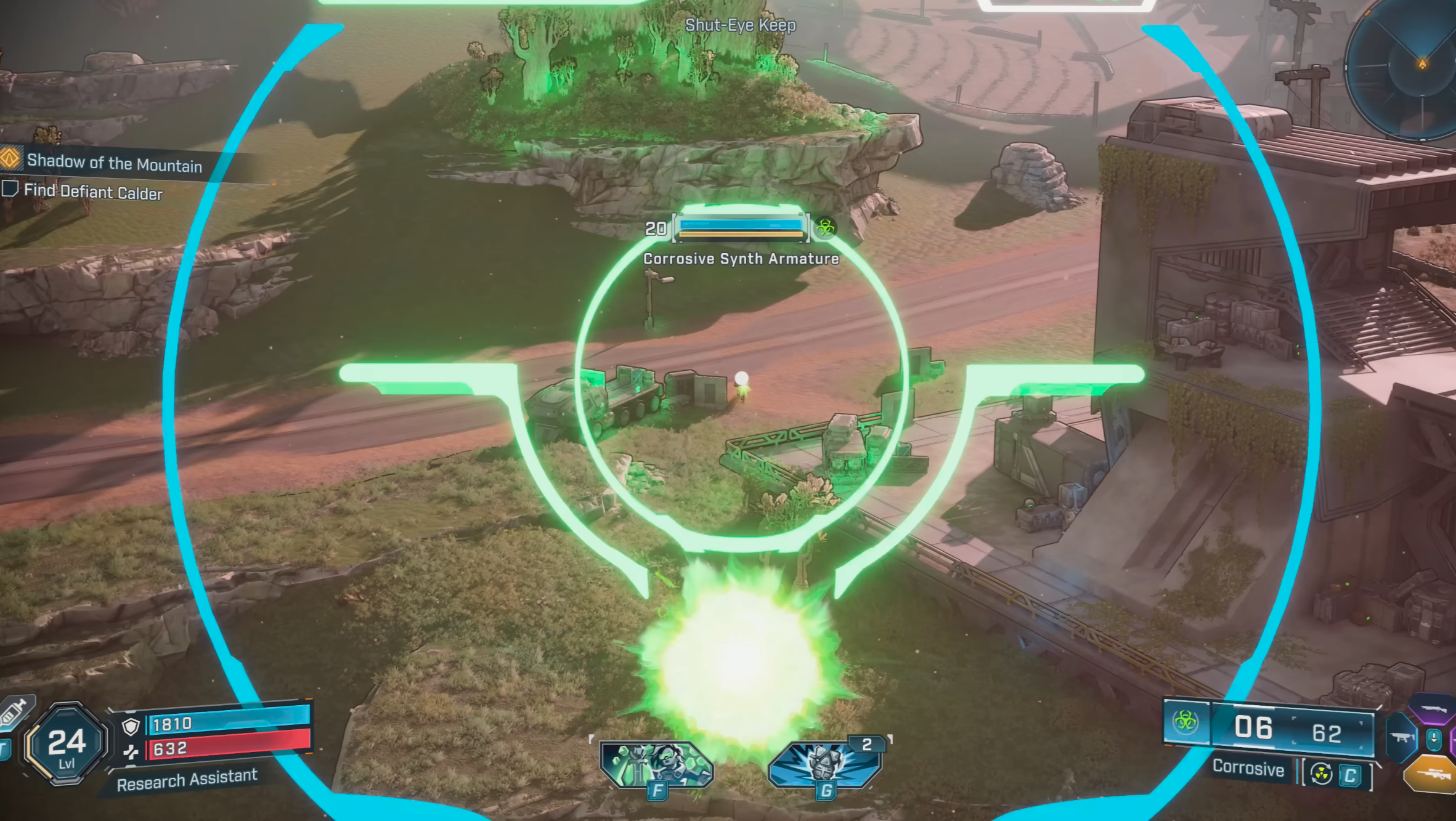 Corrosive Damage Overview in Borderlands 4 (Image via 2K Games)