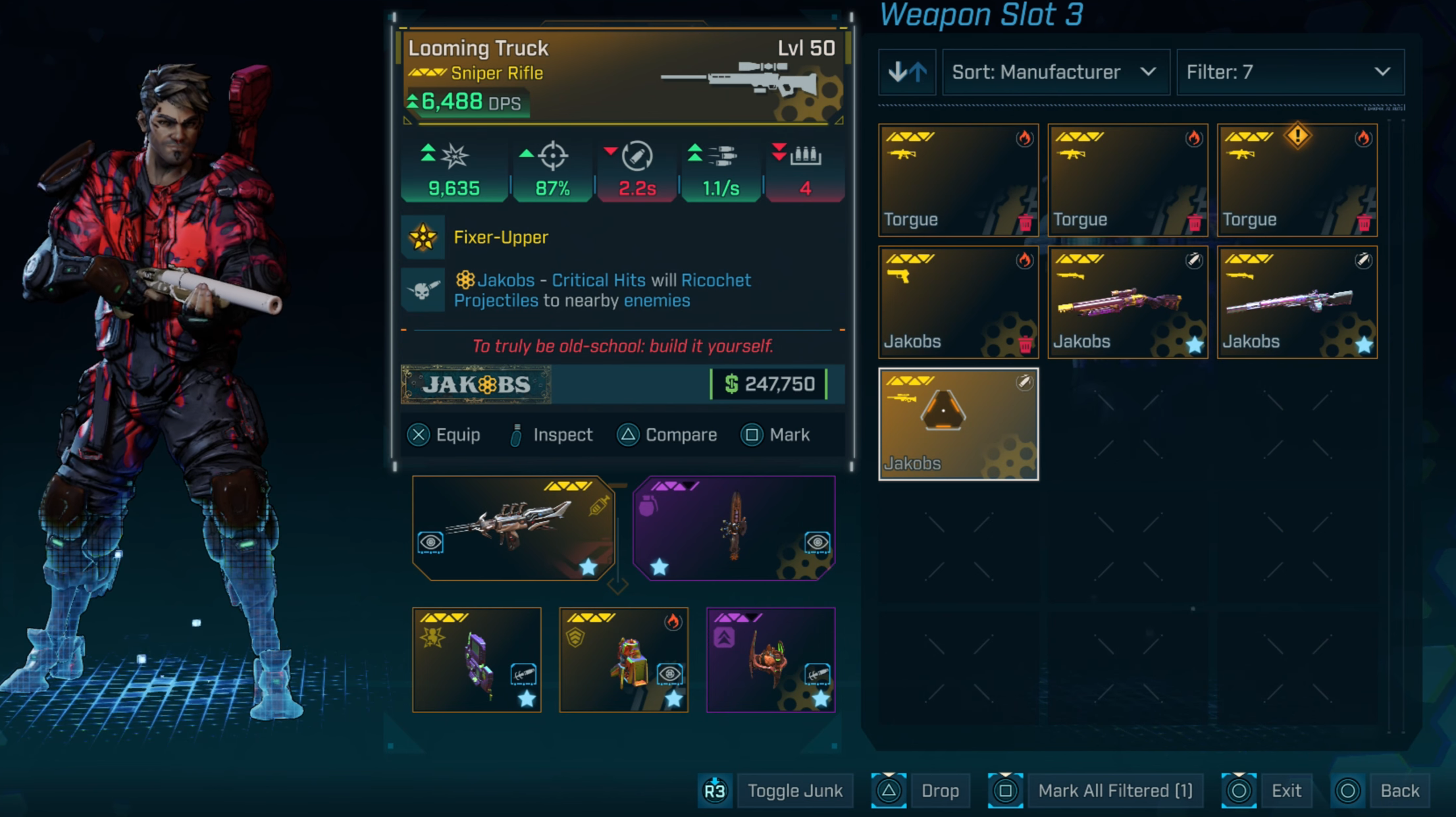 Truck Sniper Rifle Overview in Borderlands 4 (Image via 2K Games)