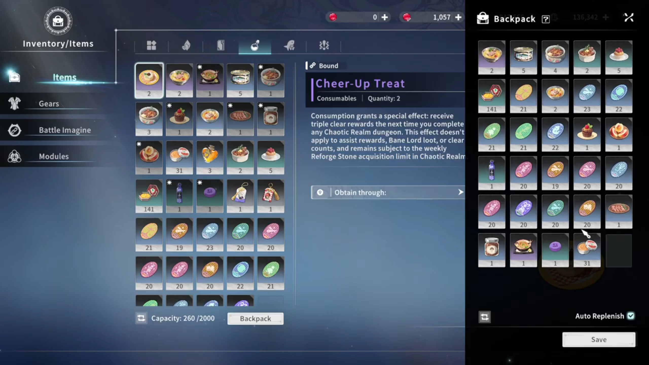 Toy Consumables Overview in Blue Protocol Star Resonance (Image via A Plus Japan)