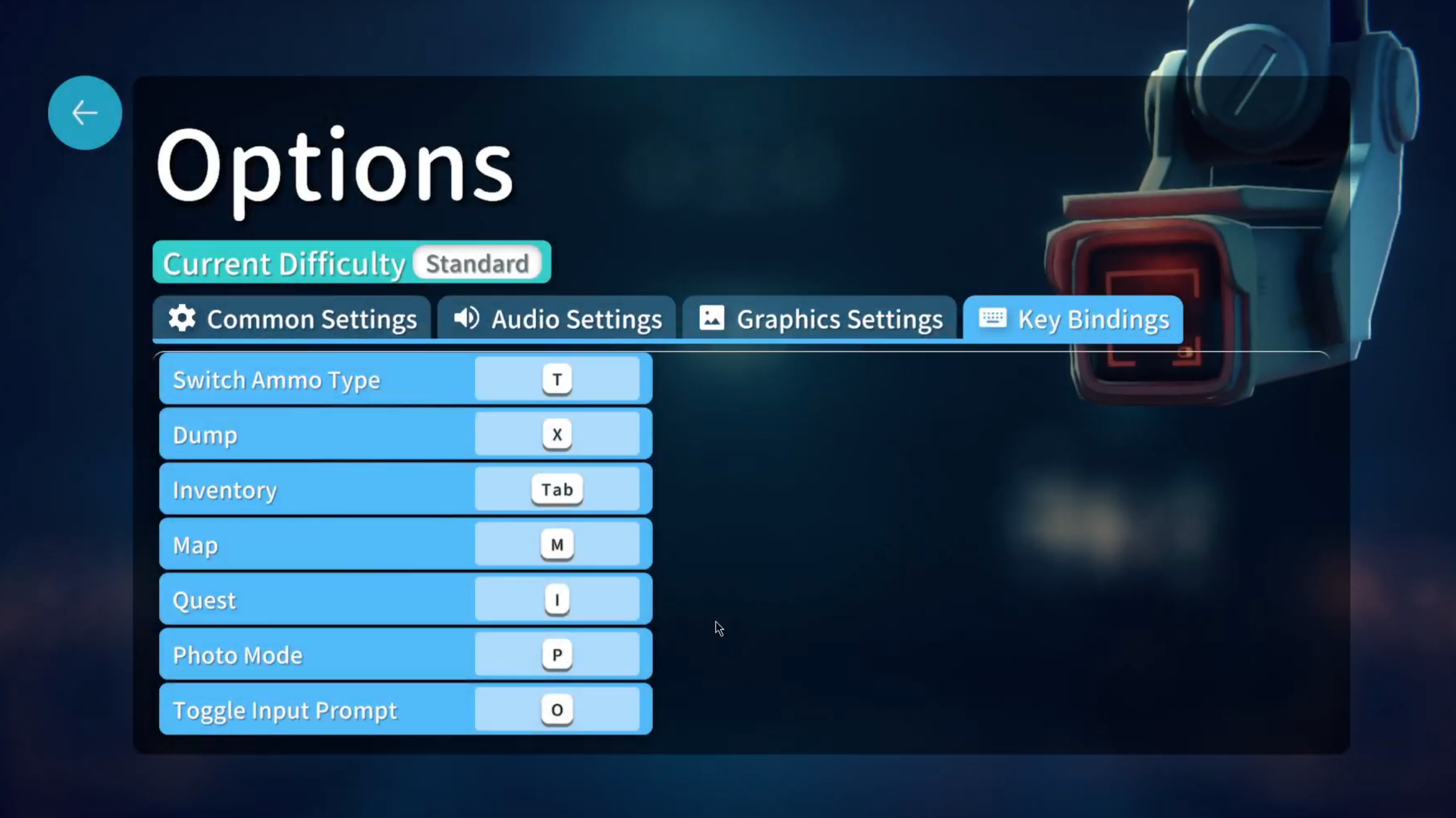 Keyboard & Mouse Controls for Escape From Duckov (Image via Bilibili)