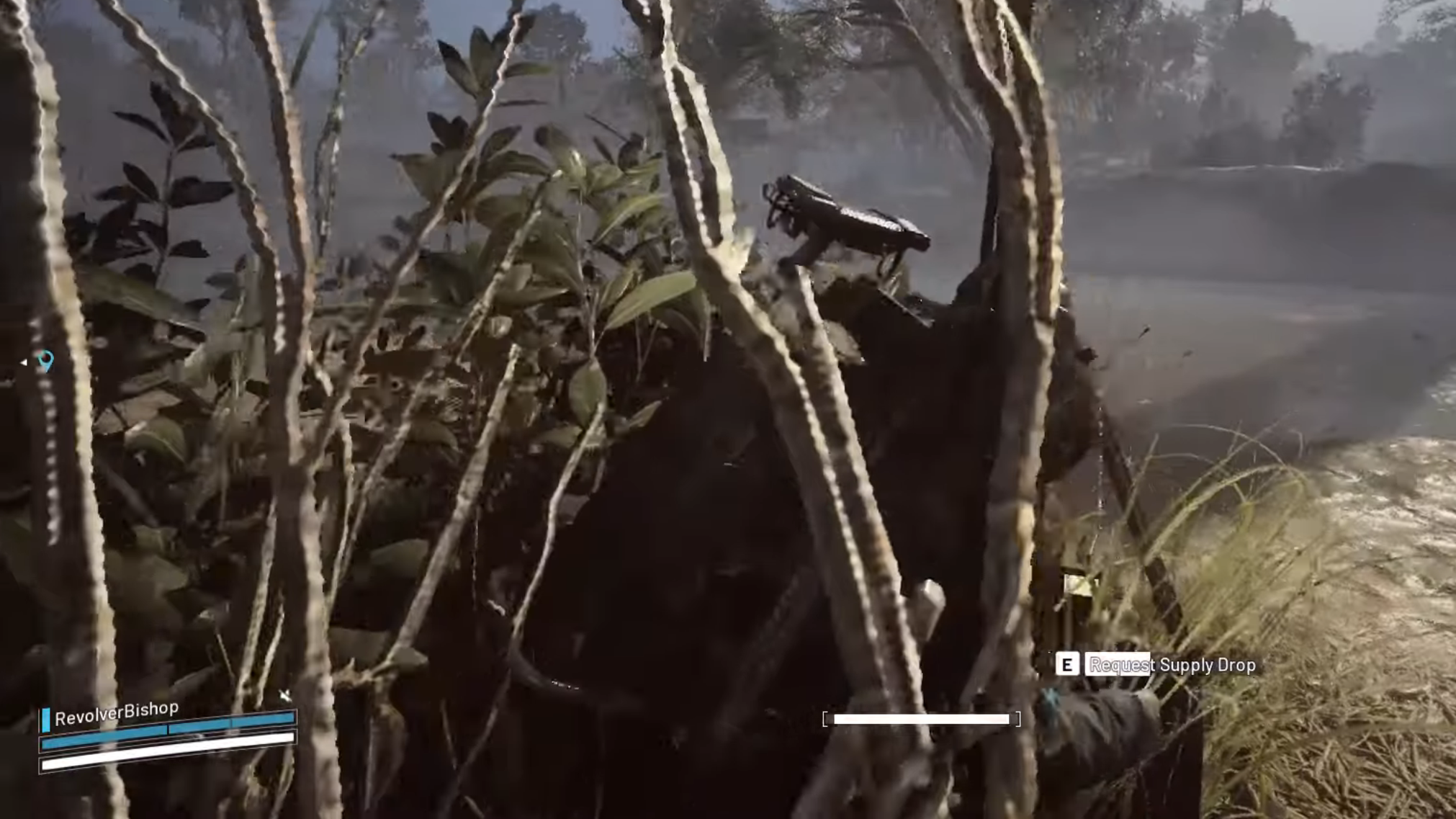 Interact with the Call Station to call for the loot drop (Image via Embark Studio)