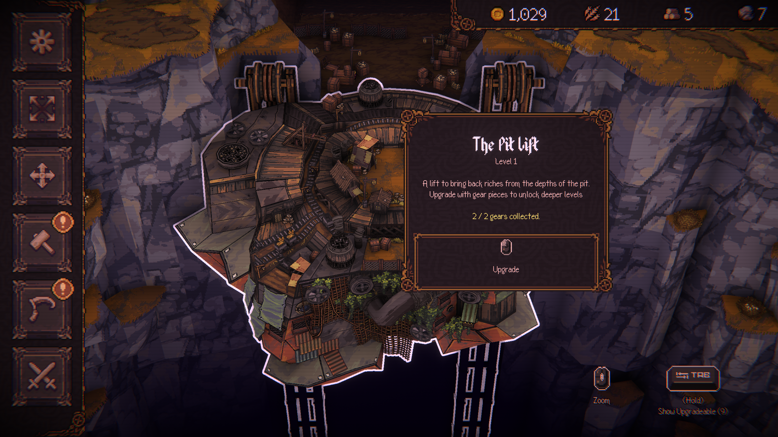 Ball X Pit Lift Overview (Image via Devolver Digital)