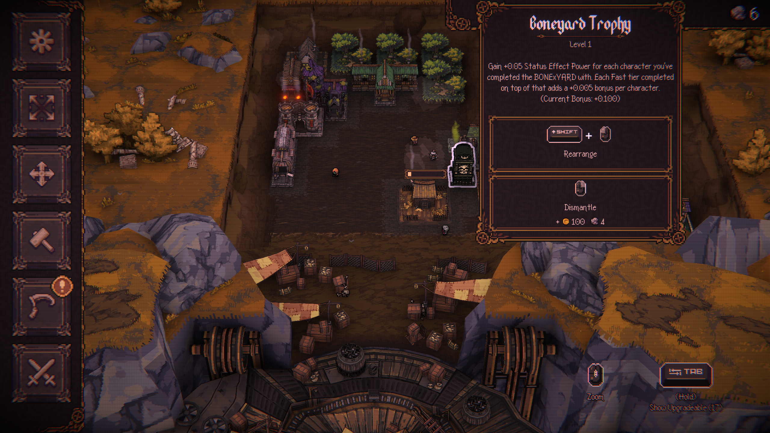 Boneyard Trophy Building description (Image via Devolver Digital)