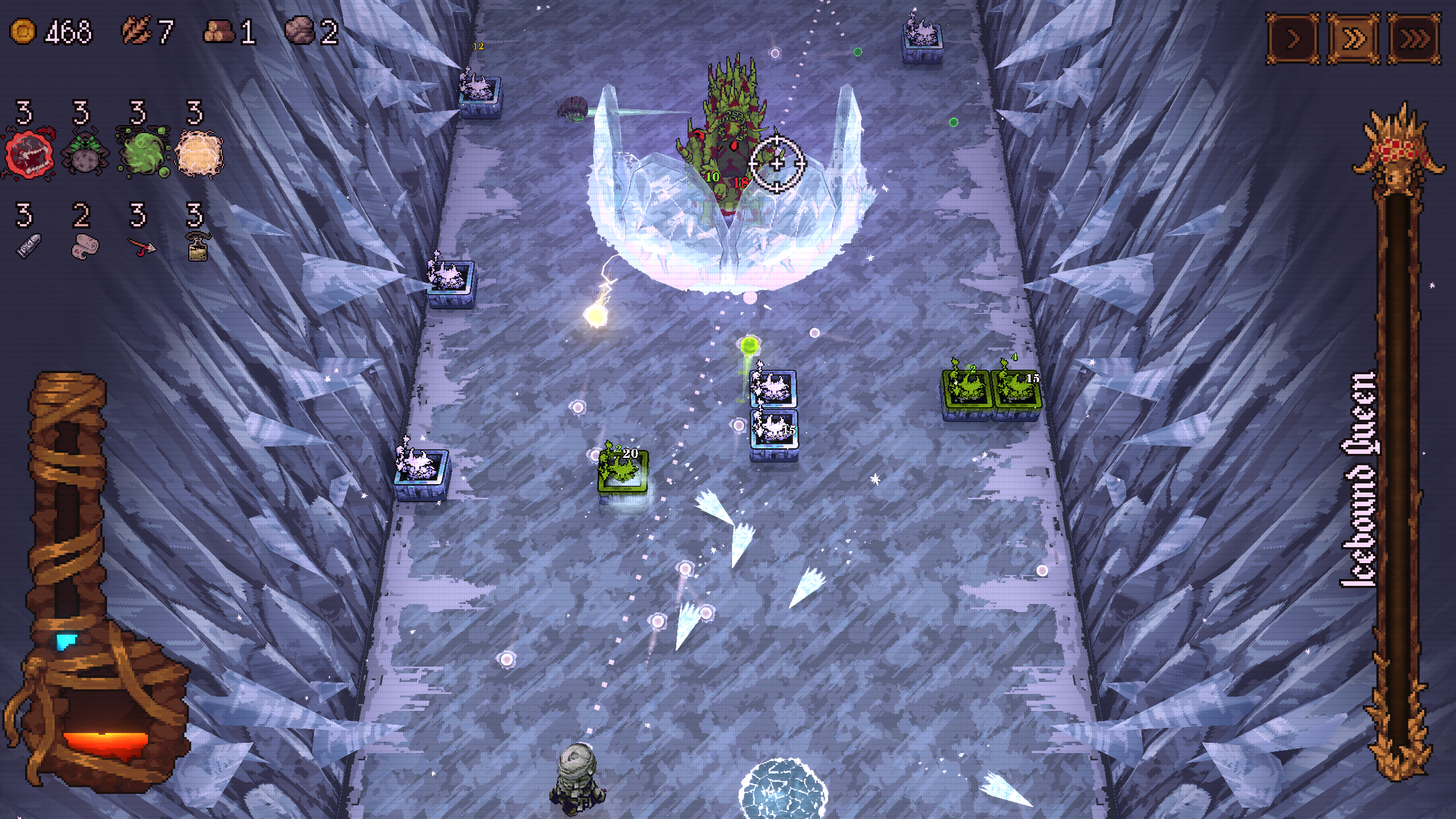 Mini-Enemies Spawning stage (Image via Devolver Digital)