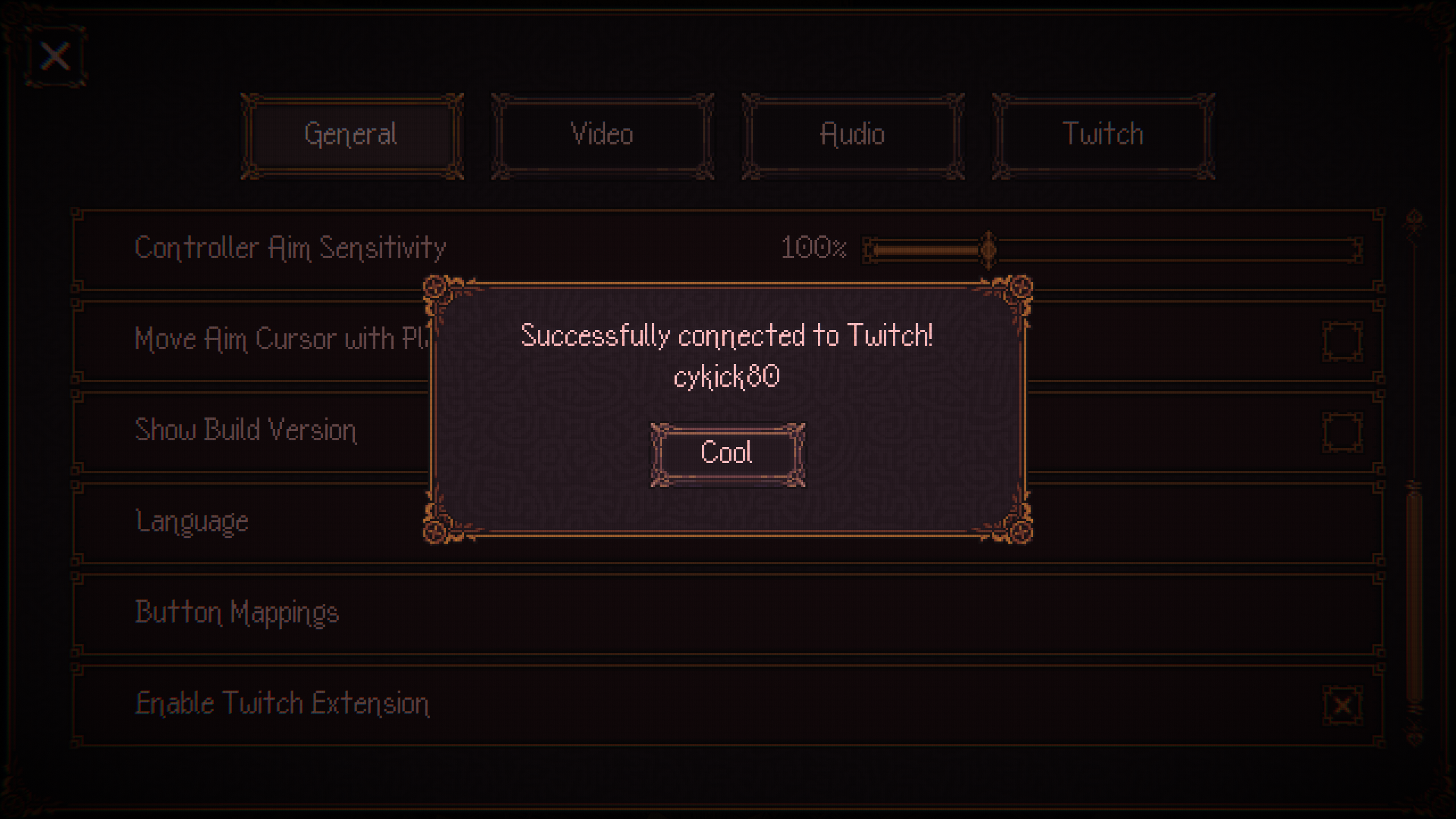 Twitch Extension Overview in Ball X Pit (Image via Devolver Digital)