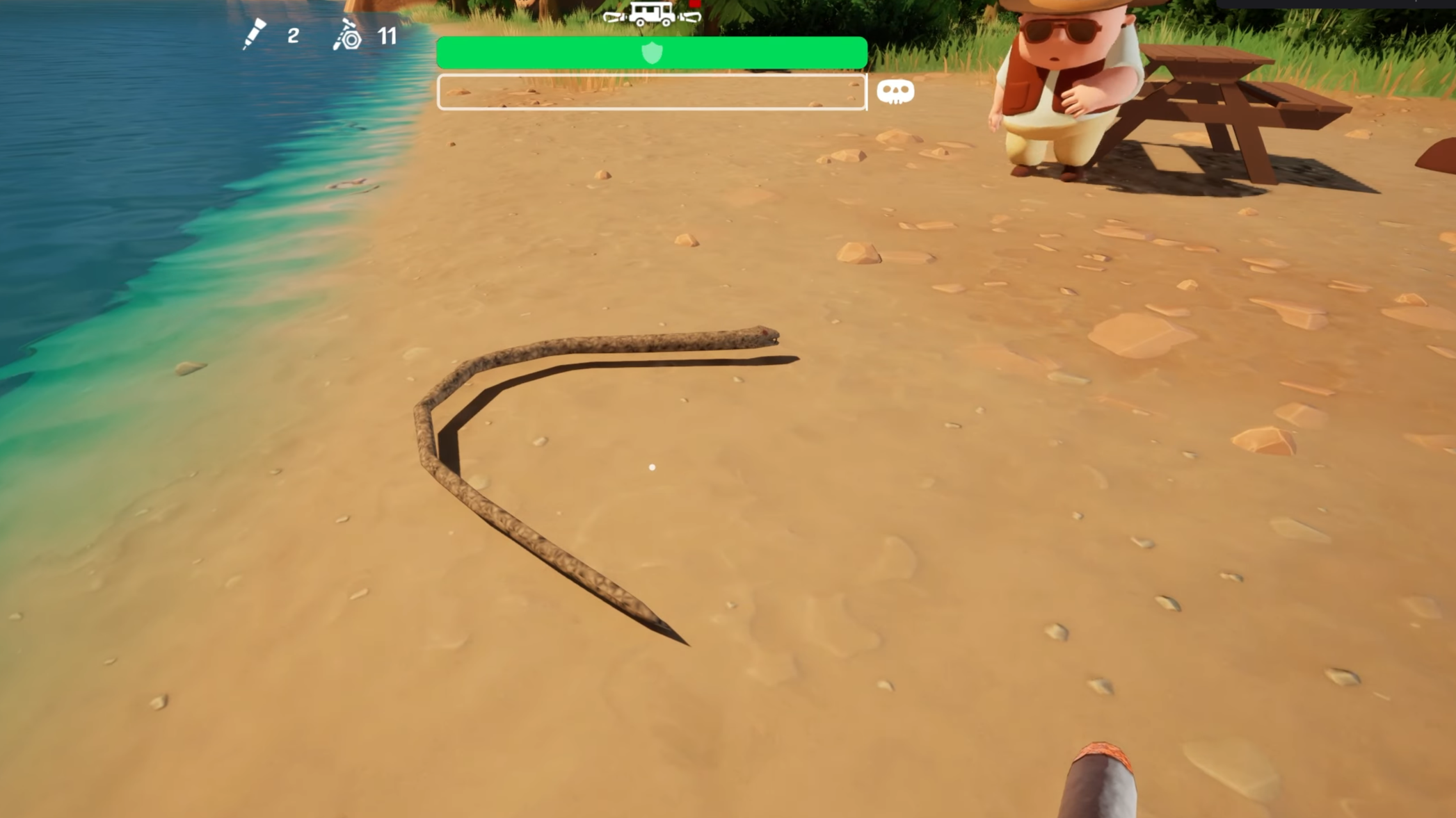 Snake overview in RV There Yet (Image via Nugget Entertainment)