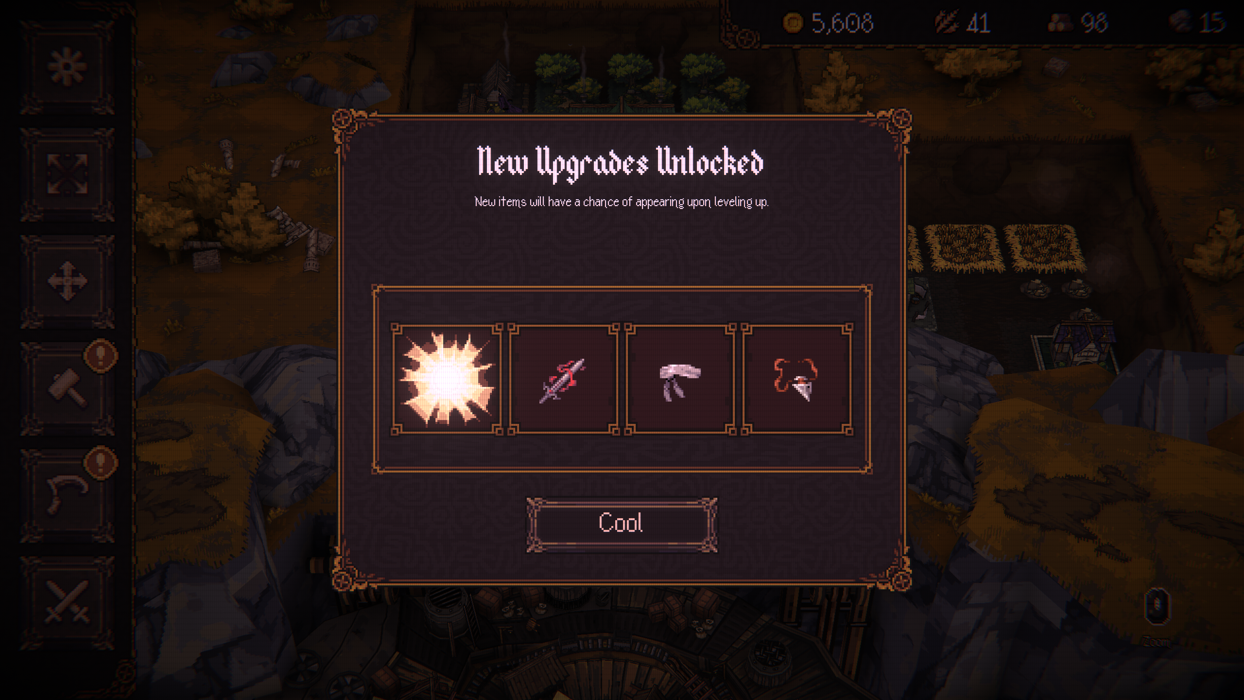 Twisted Serpent Boss Item Unlocks (Image via Devolver Digital)