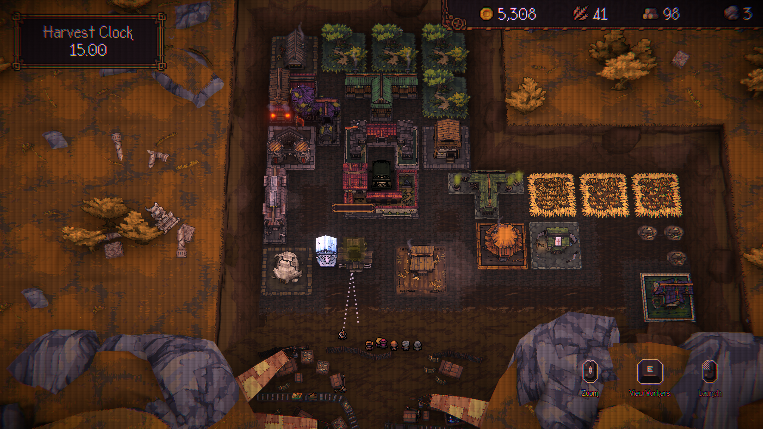 How to build the Desert Trophy Building (Image via Devolver Digital)