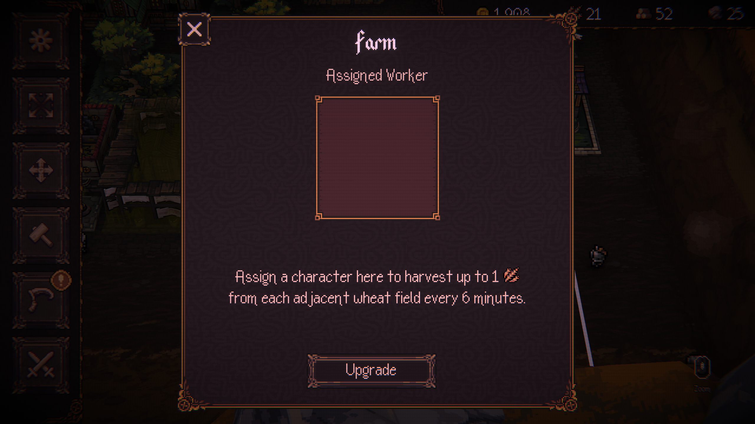 Assign a suitable worker to the building (Image via Devolver Digital)