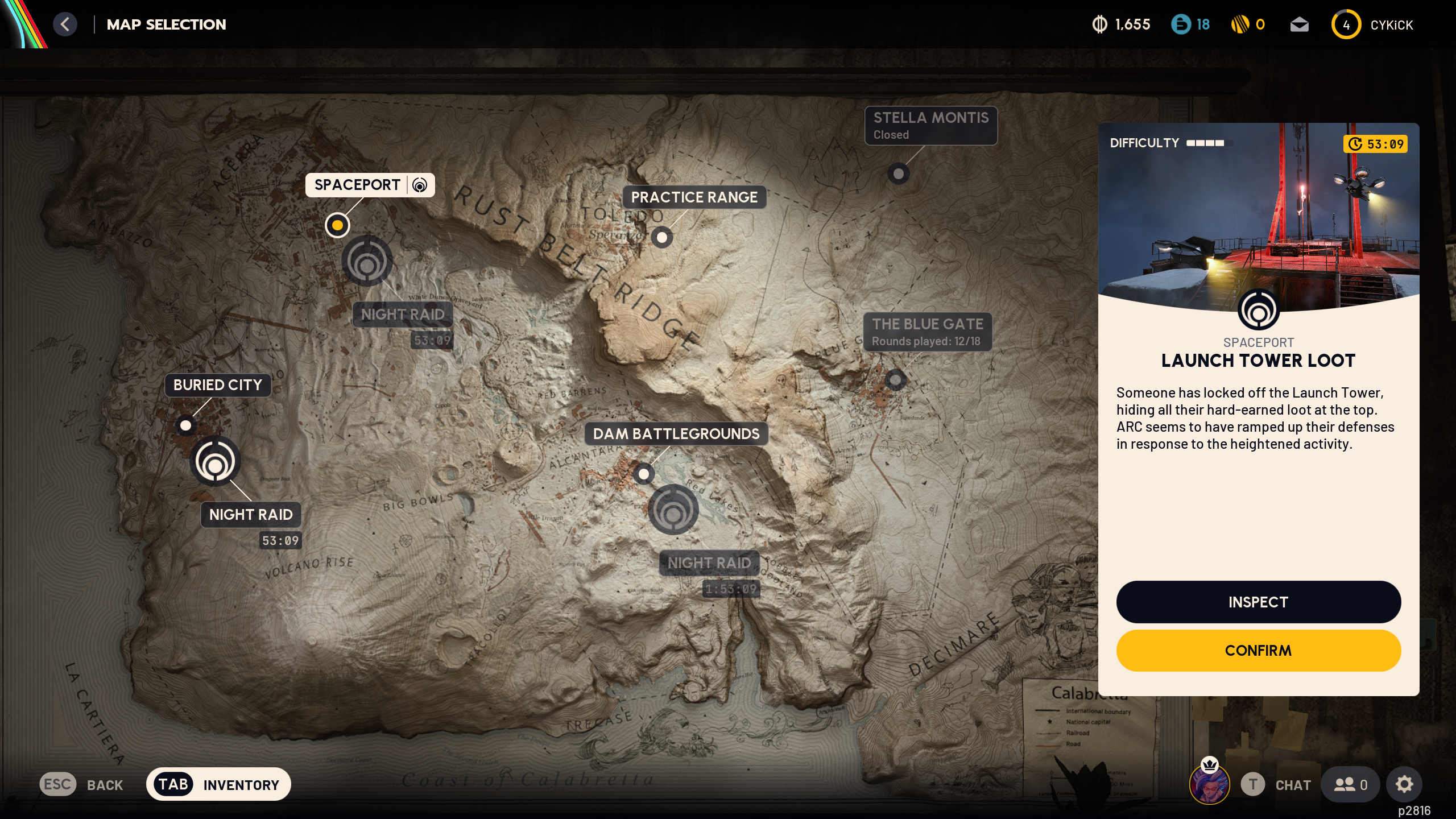 Spaceport Map (Image via Embark Studios)
