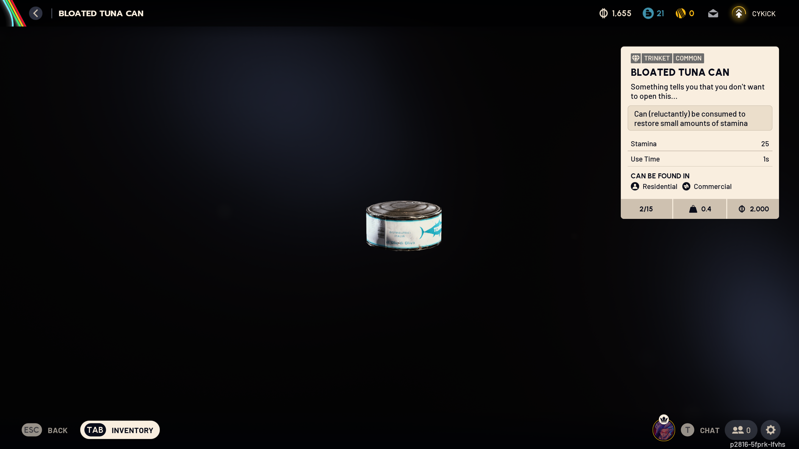 List of Trinkets in Arc Raiders (Image via Embark Studios)