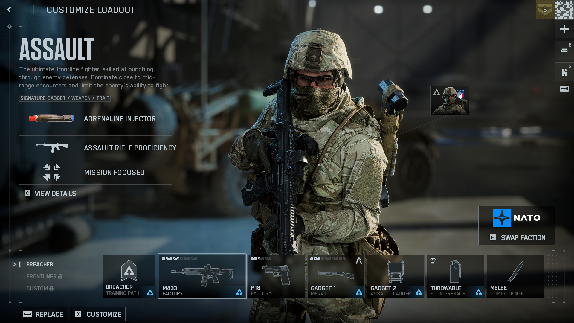 Become the ultimate frontliner with this class (Source: Electronic Arts)