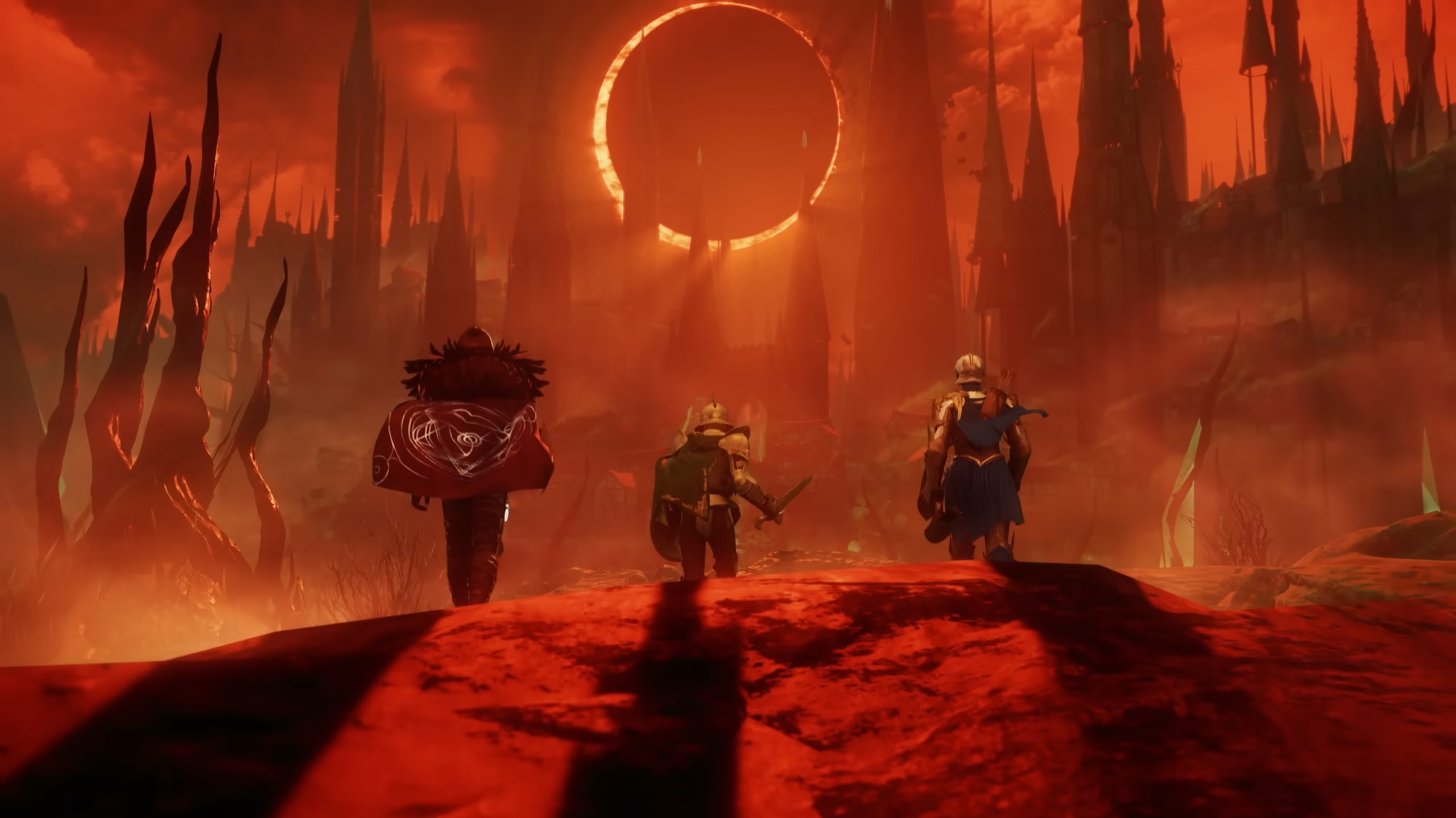 Picture describes New World Aeternum having some unique locations