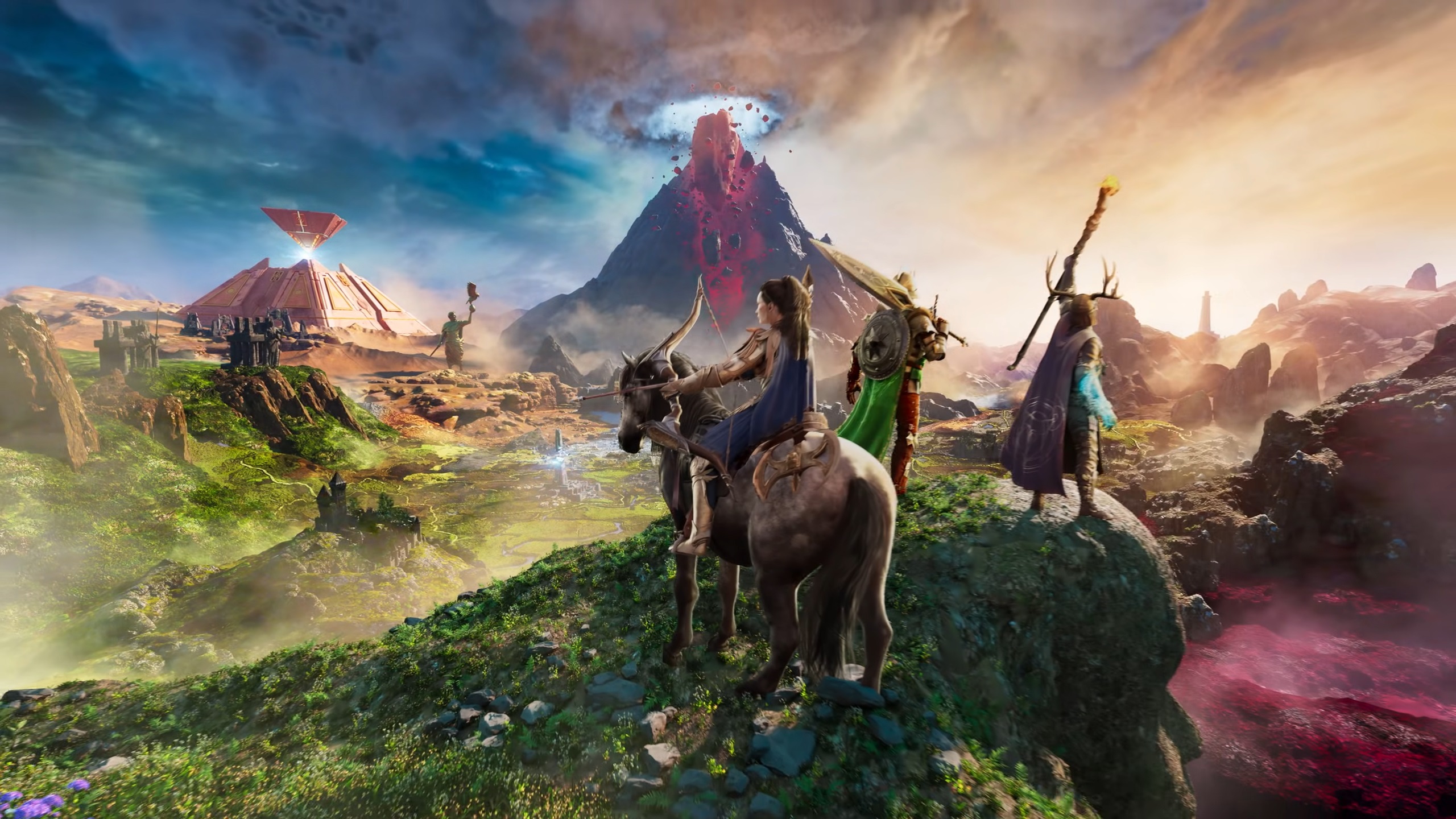 Picture of the beautiful landscapes of New World Aeternum