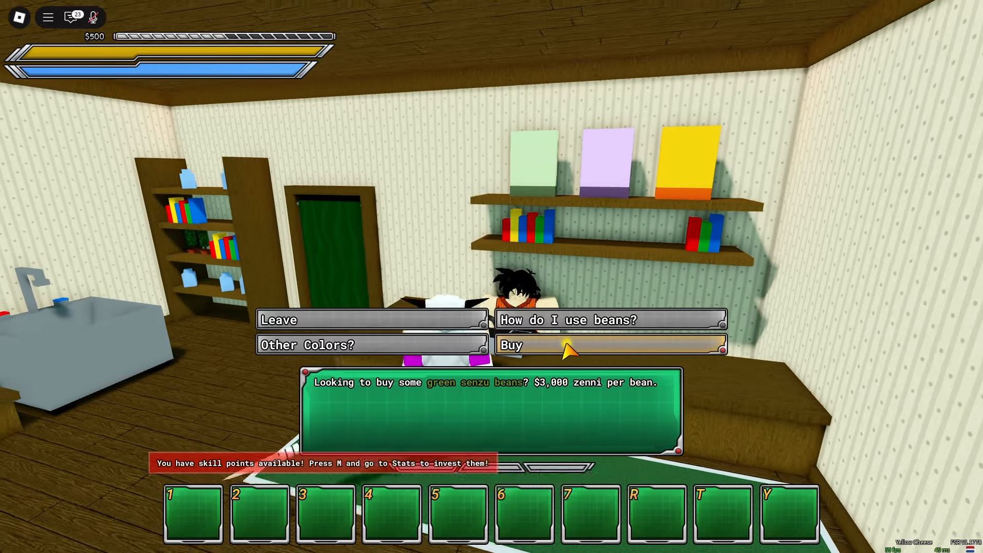 Senzu Beans (Image via Roblox Corporation)