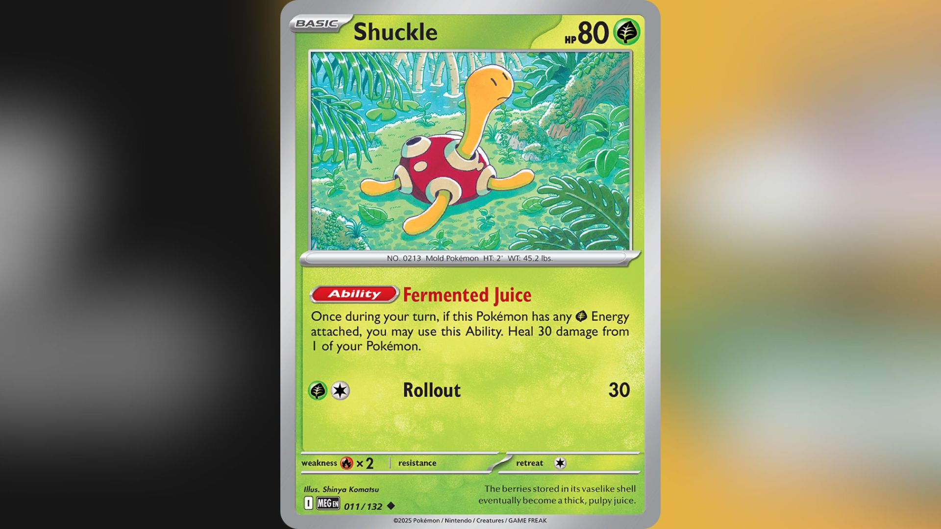 Shuckle from Mega Evolution (Image via TPC)
