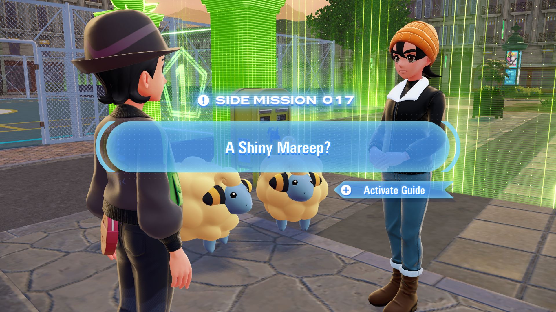 Side Mission 17 A Shiny Mareep (Image via The Pokemon Company)