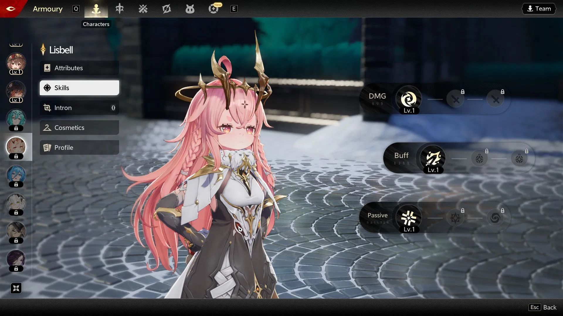 Skill Priority for Lisbell Duet Night Abyss