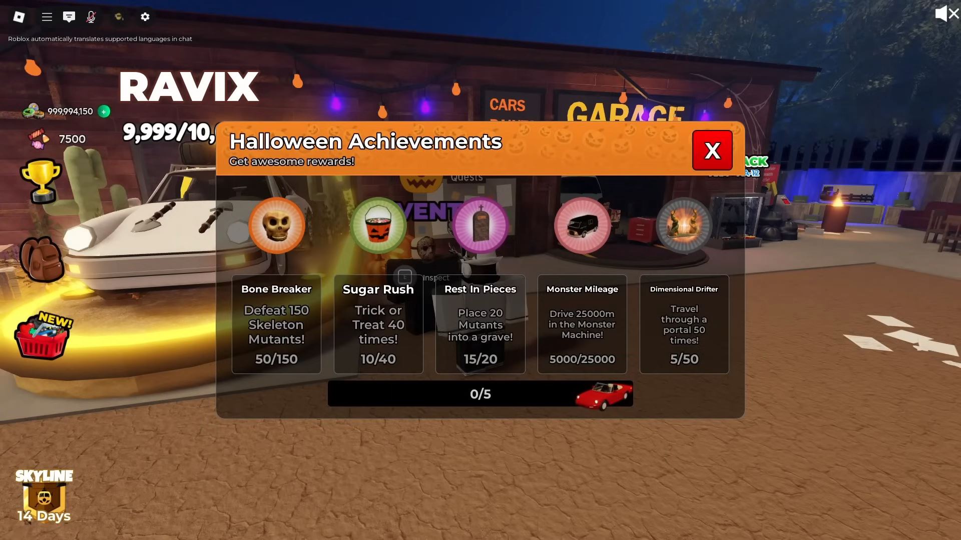 Spectra Car badges (Image via Roblox Corporation)