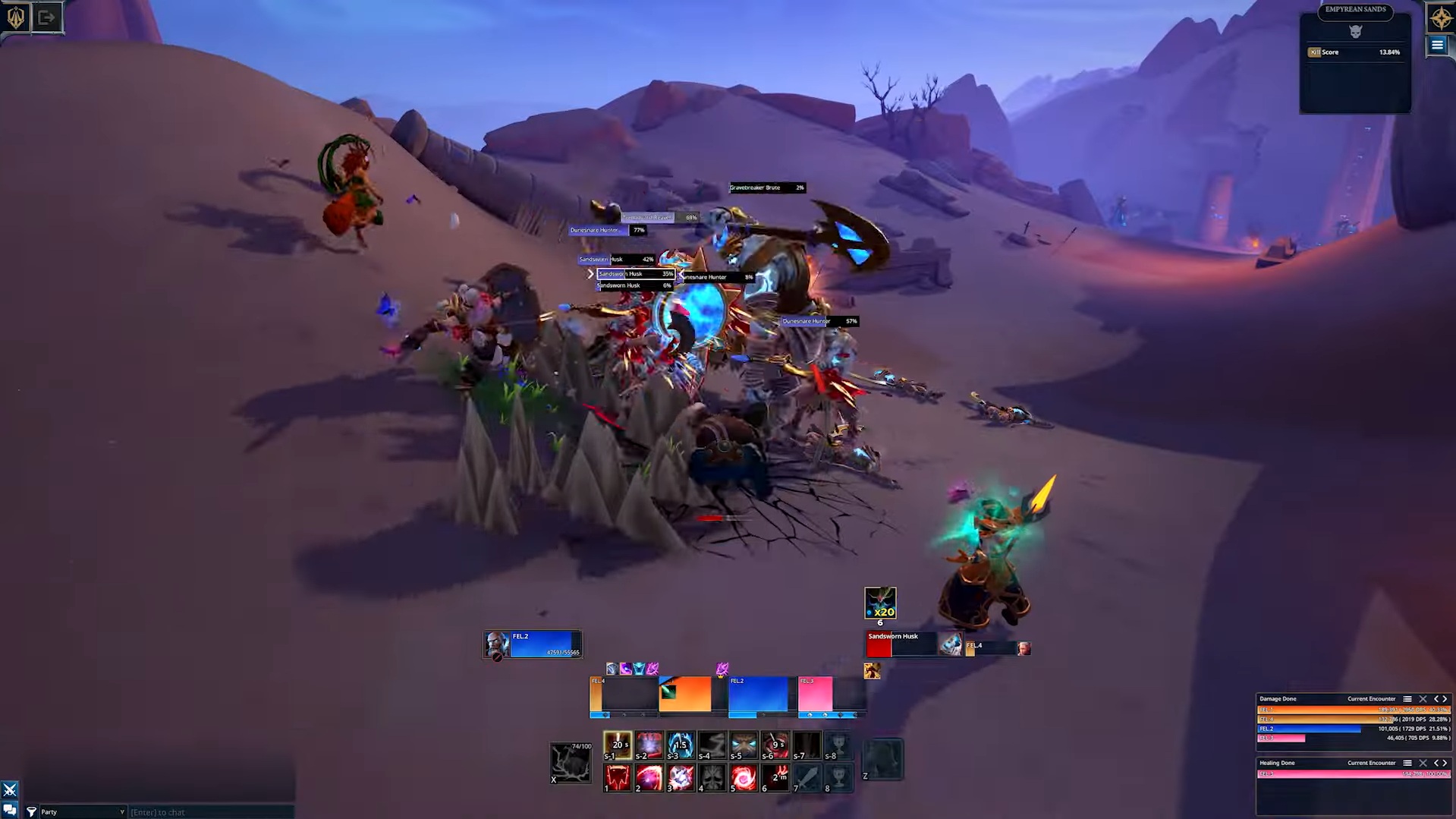 Tariq is a melee DPS