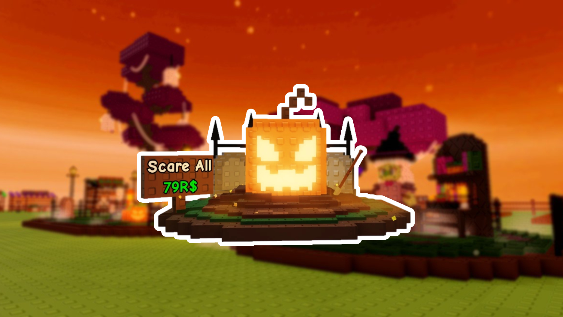 The Ancient Jack O Lantern NPC in Grow a Garden (Image via Roblox Corporation)