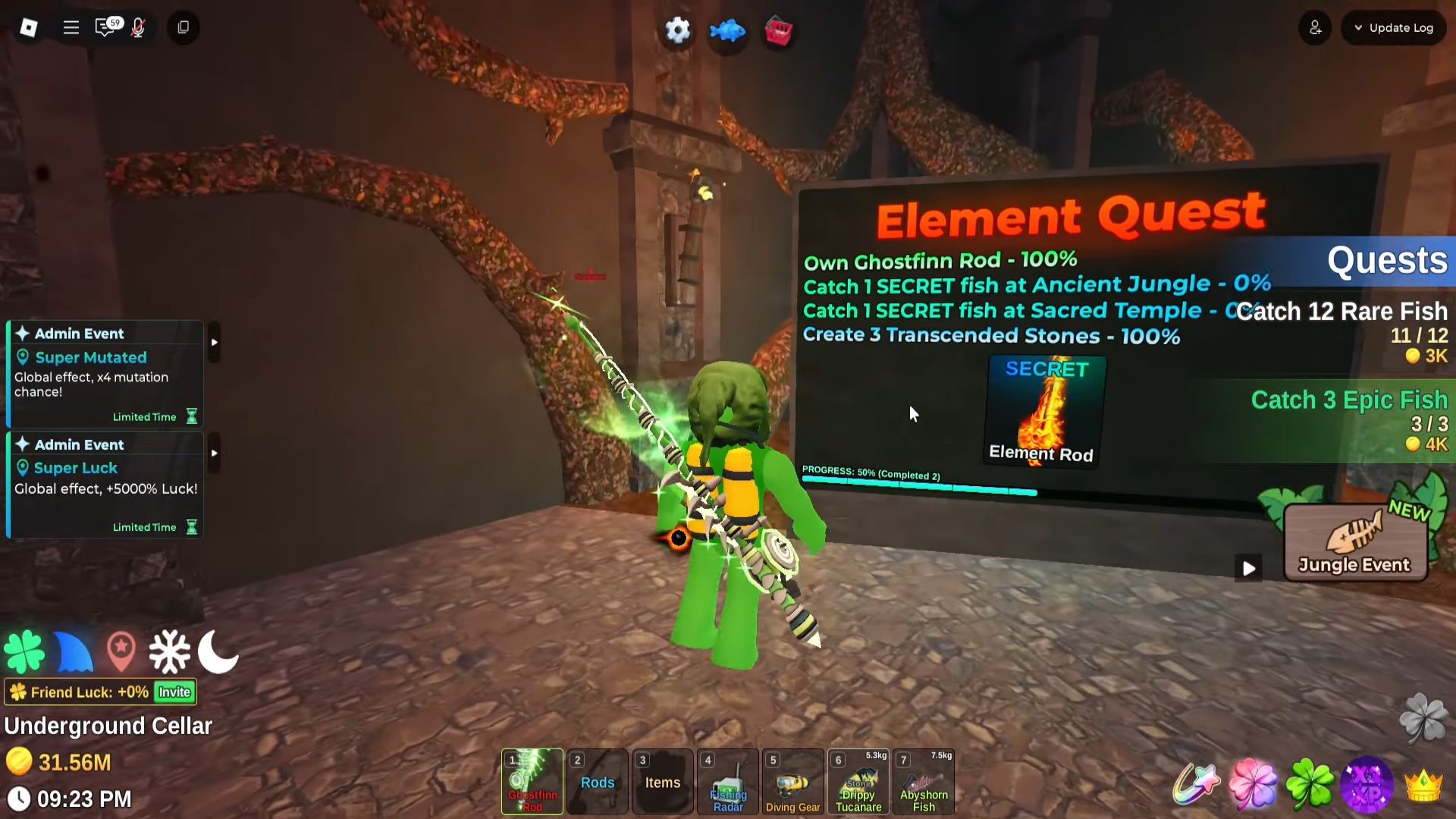 The Element Rod Quest (Image via Roblox Corporation)