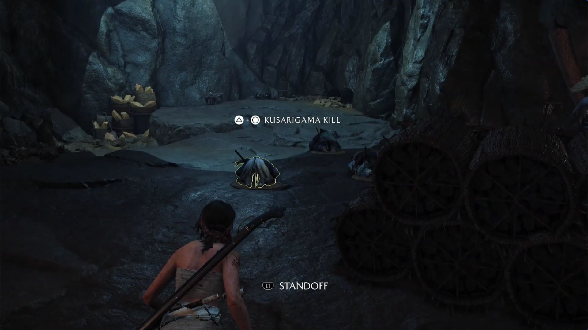 The Face of a Demon Ghost of Yotei - Defeat The Deranged Ronin Inside the Cave