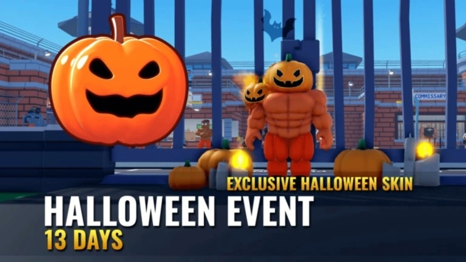 The Halloween event will last for around two weeks