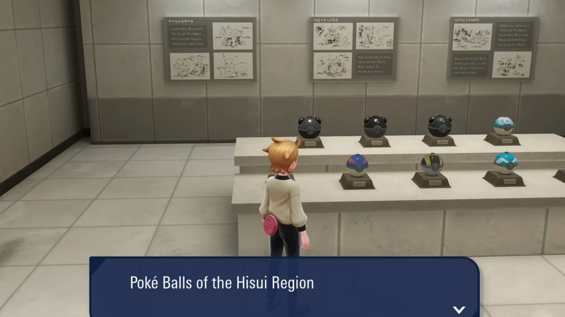 The Hisui region Poke Balls collection