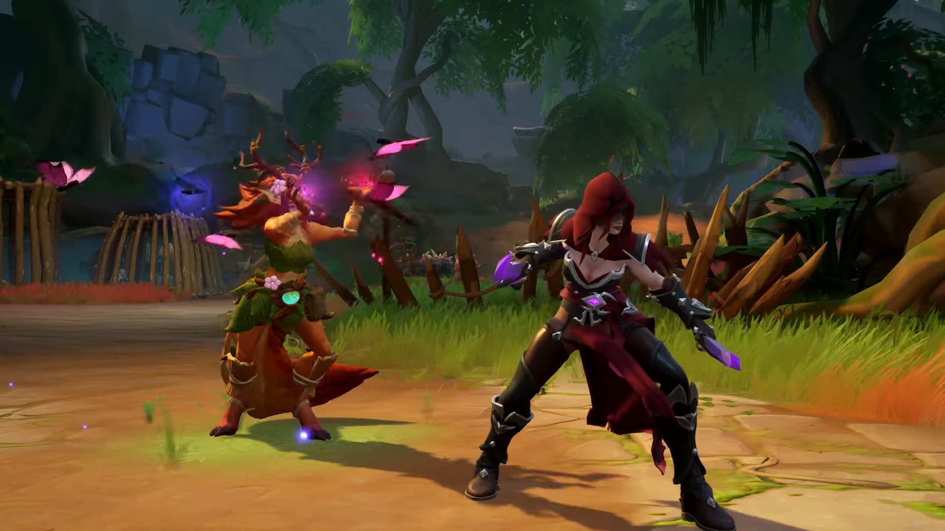 The Pink Flutterflies provide healing to other heroes