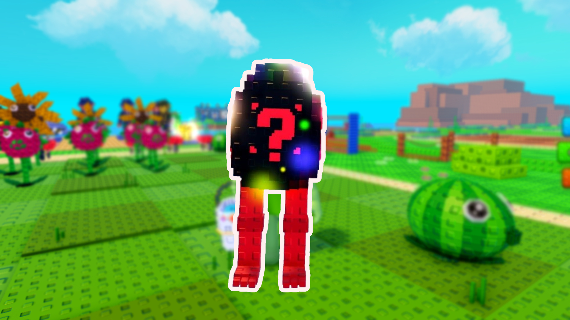 The Secret Lucky Egg in Plants Vs Brainrots (Image via Roblox Corporation)