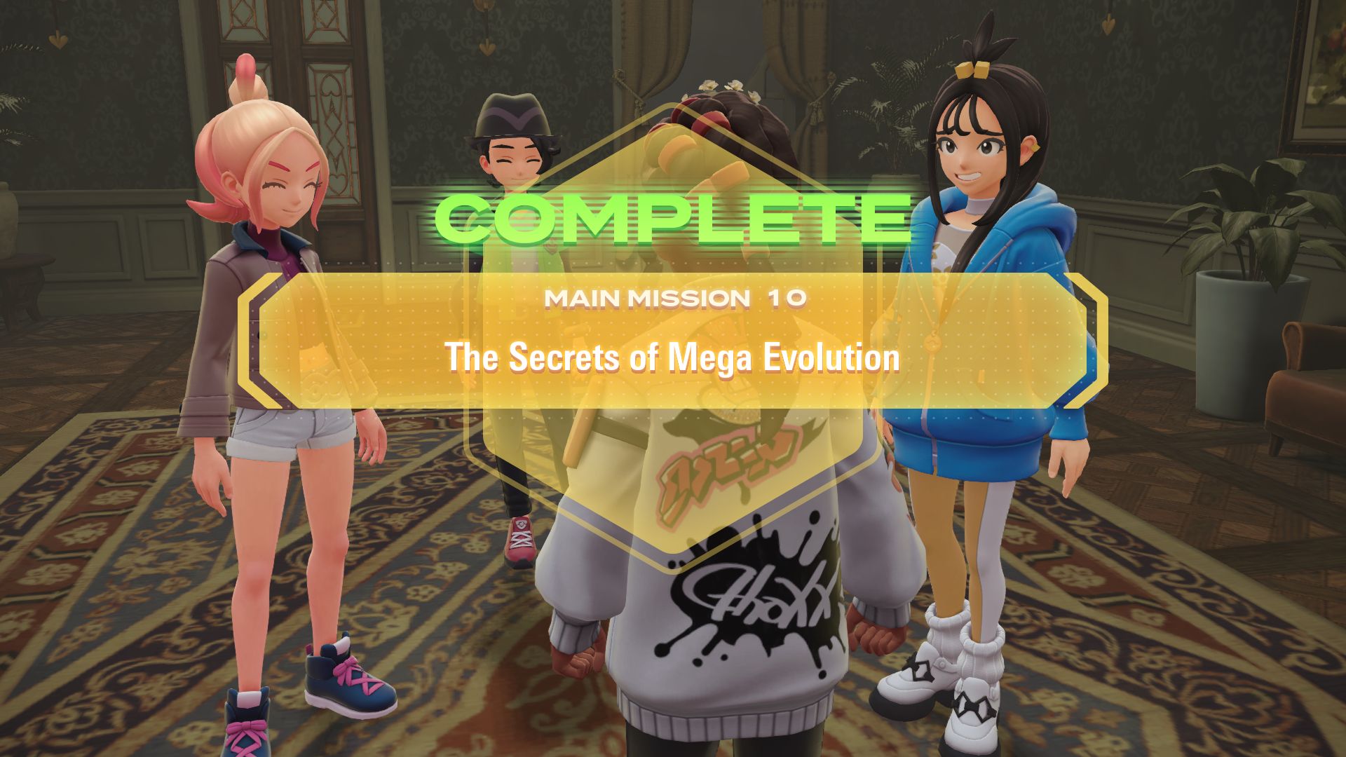 The Secrets of Mega Evolution completed in Pokemon Legends Z-A (Image via The Pokemon Company)