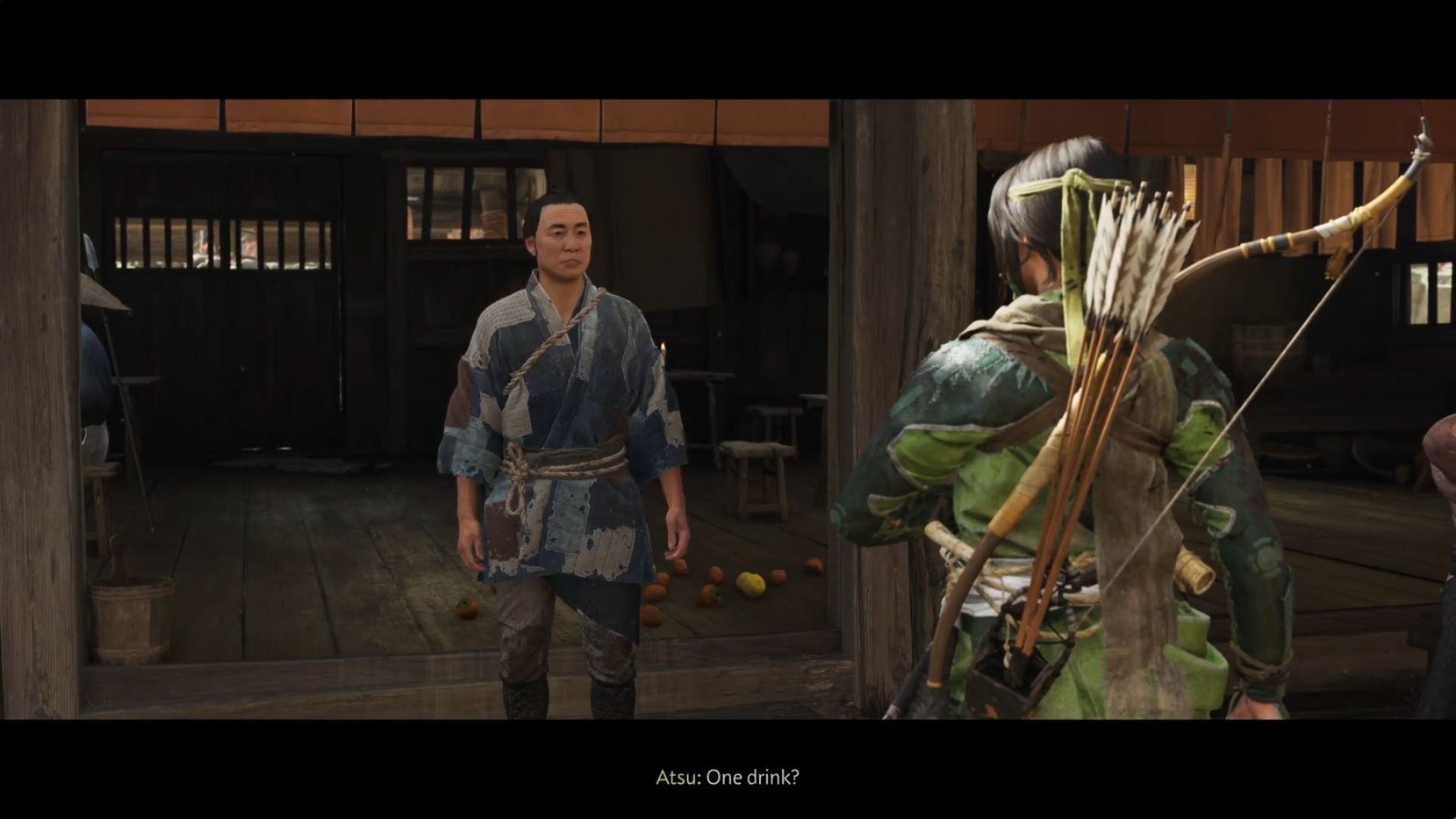 The Traitorous Raider, Mad Goro Bounty in Ghost of Yotei - Speak to the Barman