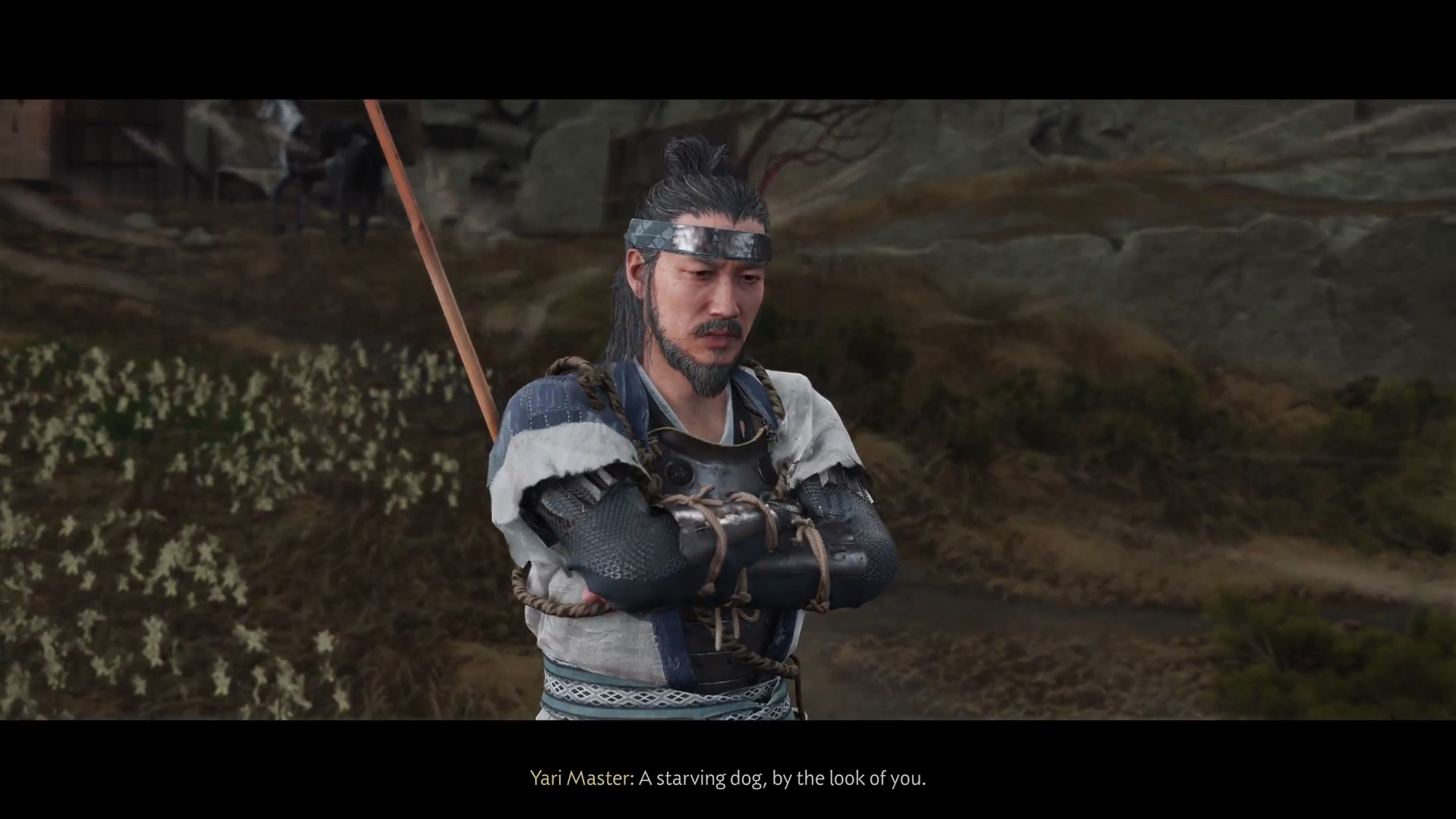 The Yari Master in the Burning Plains quest