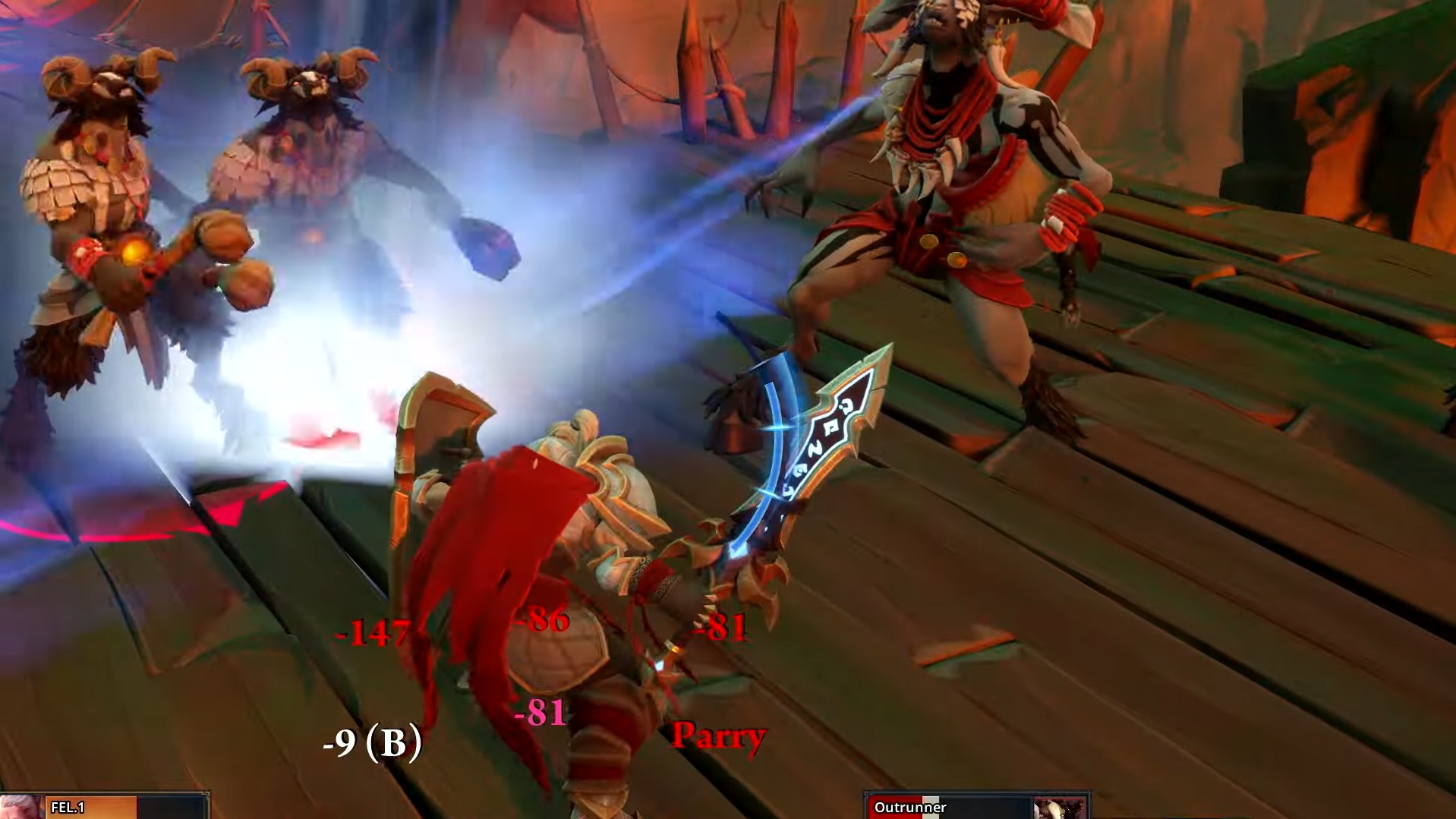 The defensive bar showcasing Helena's toughness levels