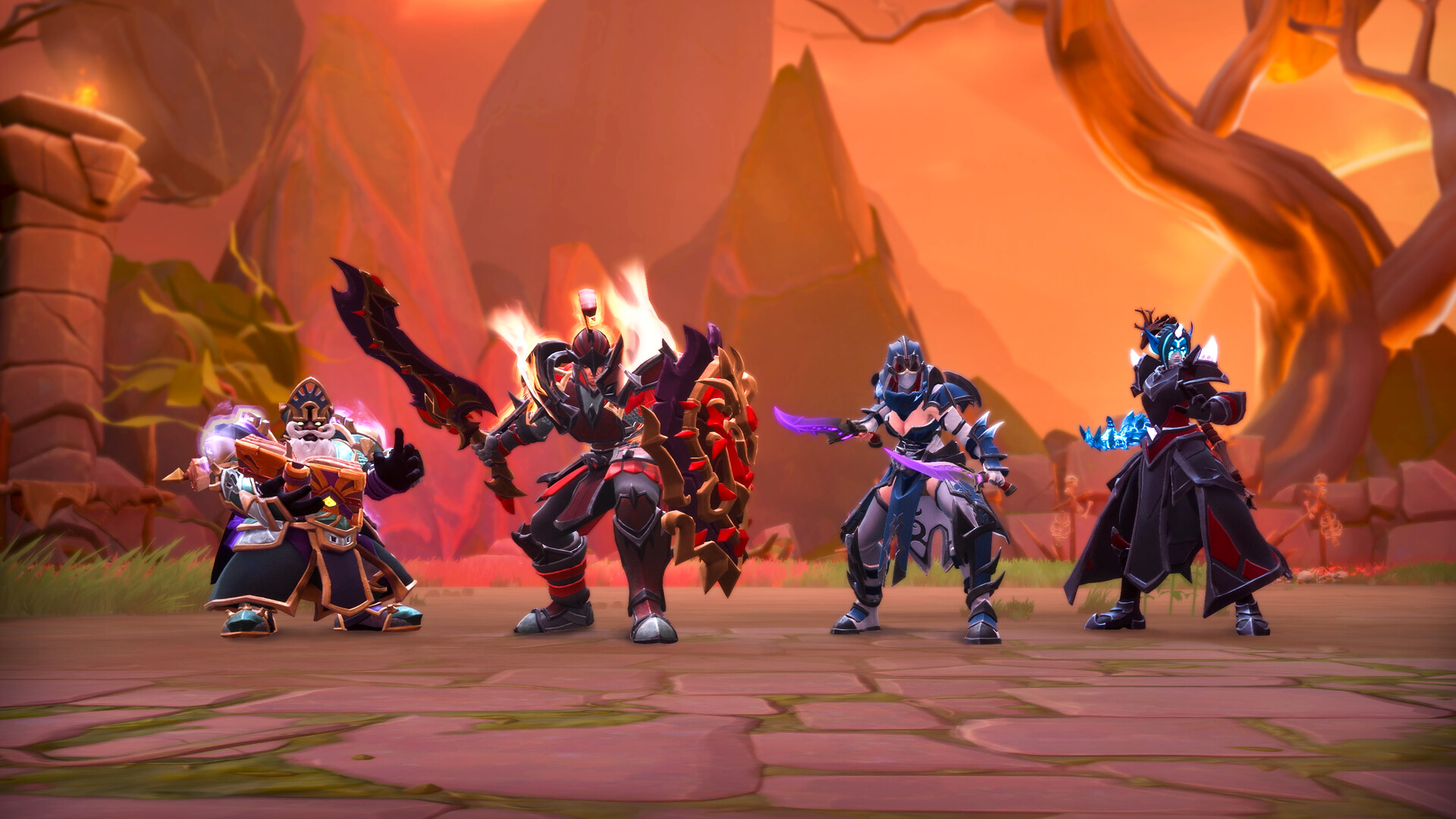 The game offers several different classes to choose from