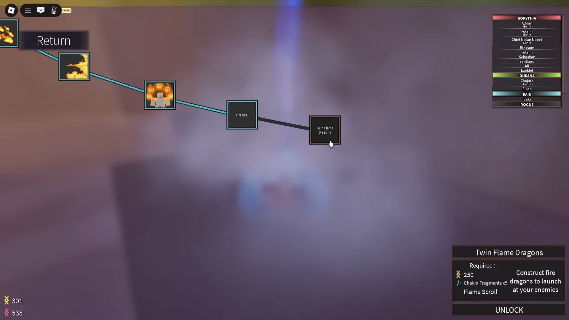 Twin Flame Dragons (Image via Roblox Corporation)