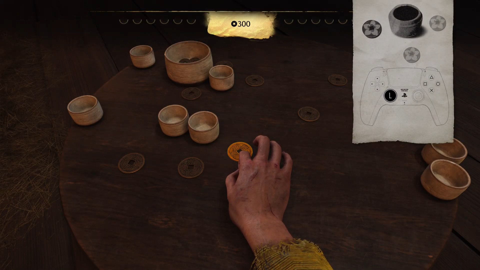 Unlock Zeni Hajiki from the Sleight of Hand quest in Ghost of Yotei (Image via Sony Interactive Entertainment)