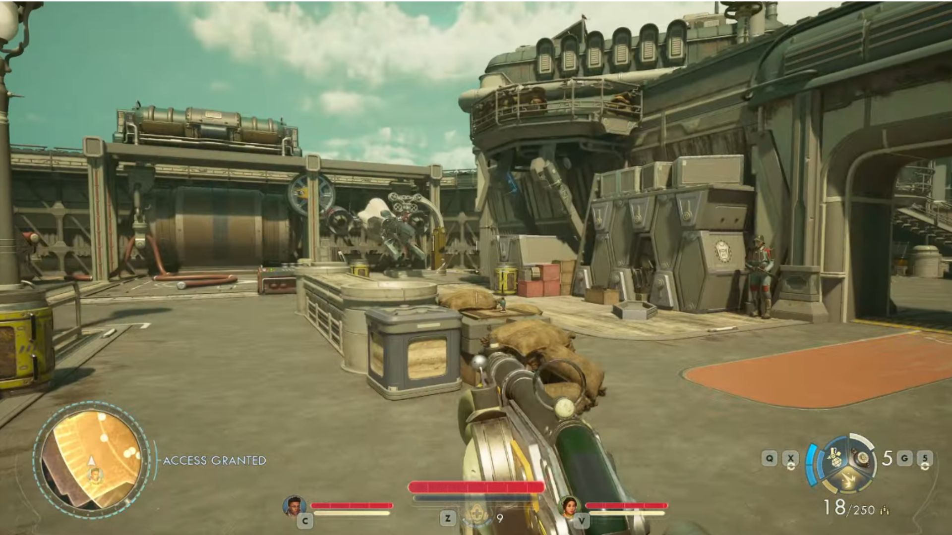 Enter the facility (Source: Xbox Game Studios | Gamerack/YouTube)